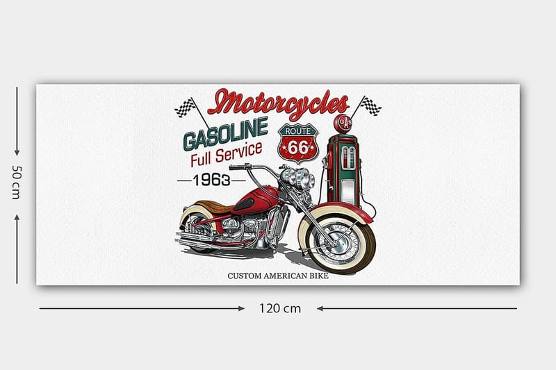 CANVASTAVLA YTY Transportation Flerfärgad 120x50 cm - Inredning & dekor - Tavlor & konst - Canvastavla