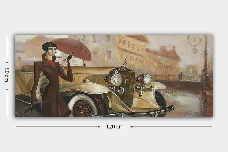 Canvastavla YTY Transportation Flerfärgad - 120x50 cm - Inredning & dekor - Tavlor & konst - Canvastavla