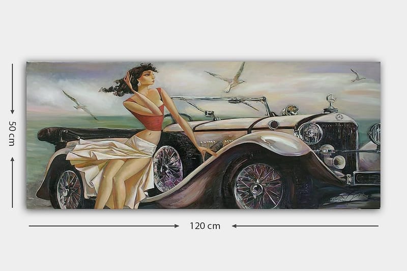 Canvastavla YTY Transportation Flerfärgad - 120x50 cm - Inredning & dekor - Tavlor & konst - Canvastavla