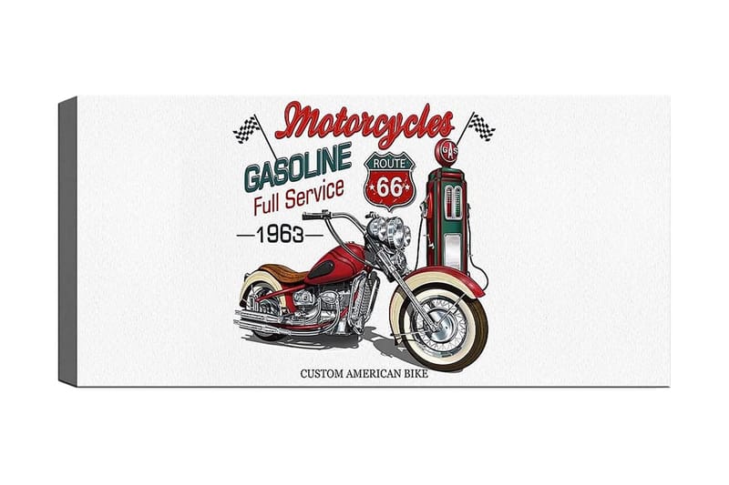 Canvastavla YTY Transportation Flerfärgad - 120x50 cm - Inredning & dekor - Tavlor & konst - Canvastavla