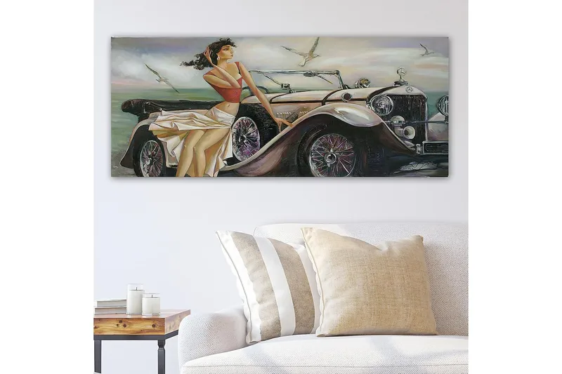 Canvastavla YTY Transportation Flerfärgad - 120x50 cm - Inredning & dekor - Tavlor & konst - Canvastavla