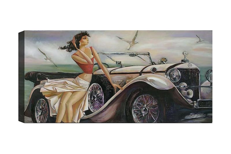 Canvastavla YTY Transportation Flerfärgad - 120x50 cm - Inredning & dekor - Tavlor & konst - Canvastavla