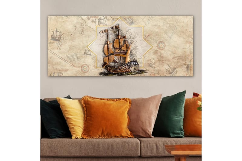 Canvastavla YTY Transportation Flerfärgad - 120x50 cm - Inredning & dekor - Tavlor & konst - Canvastavla