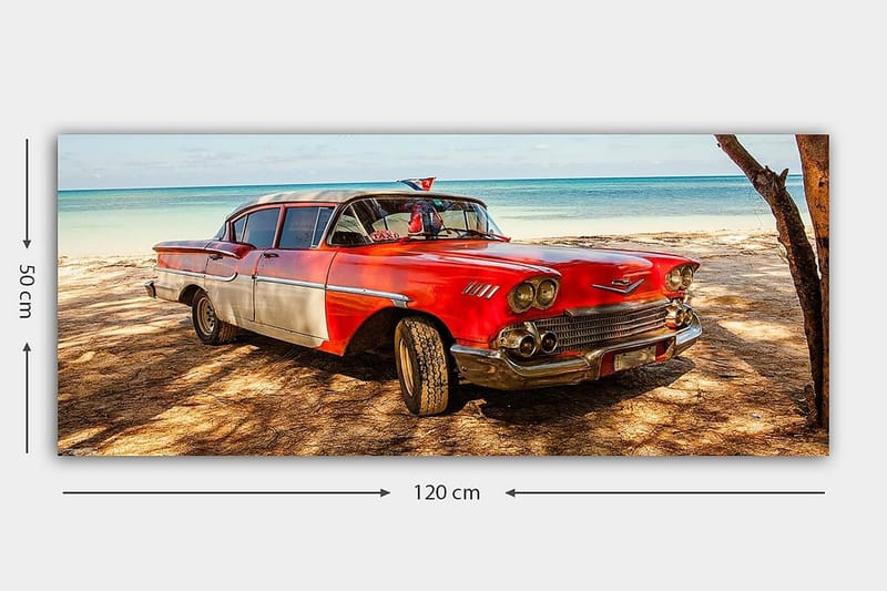 Canvastavla YTY Transportation Flerfärgad - 120x50 cm - Inredning & dekor - Tavlor & konst - Canvastavla