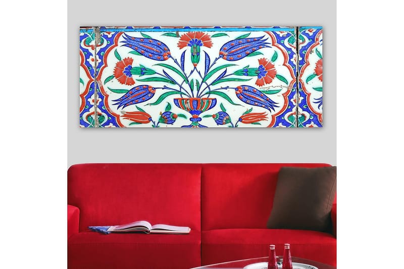 Canvastavla YTY World Cultures Flerfärgad - 120x50 cm - Inredning & dekor - Tavlor & konst - Canvastavla