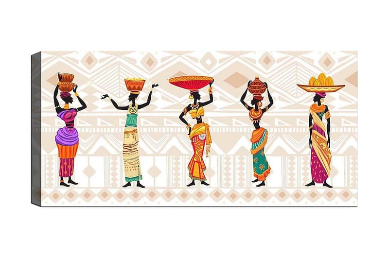 CANVASTAVLA YTY World Cultures Flerfärgad 120x50 cm - Inredning & dekor - Tavlor & konst - Canvastavla
