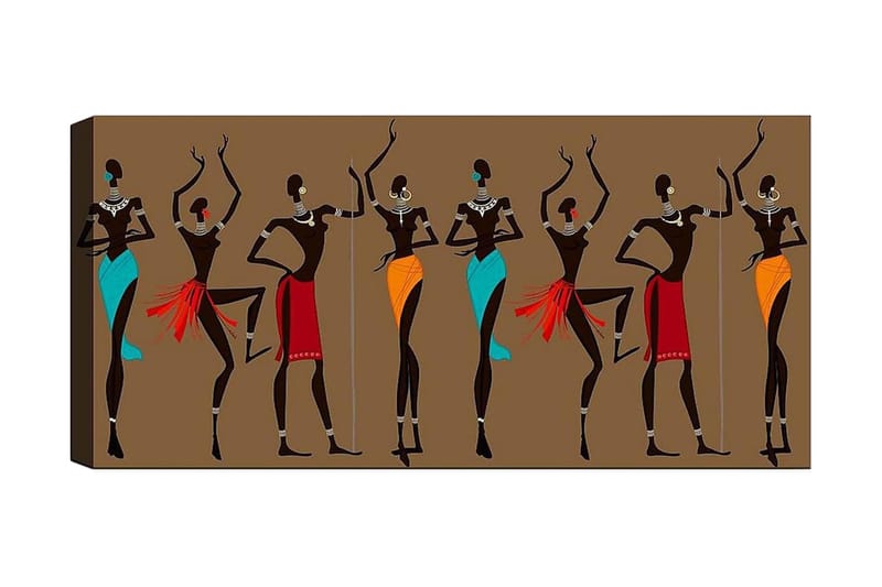 CANVASTAVLA YTY World Cultures Flerfärgad 120x50 cm - Inredning & dekor - Tavlor & konst - Canvastavla