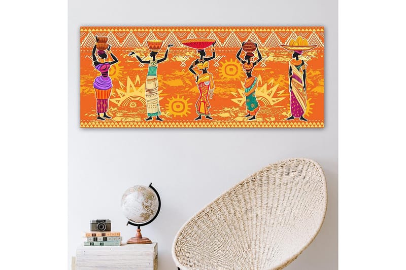 CANVASTAVLA YTY World Cultures Flerfärgad 120x50 cm - Inredning & dekor - Tavlor & konst - Canvastavla