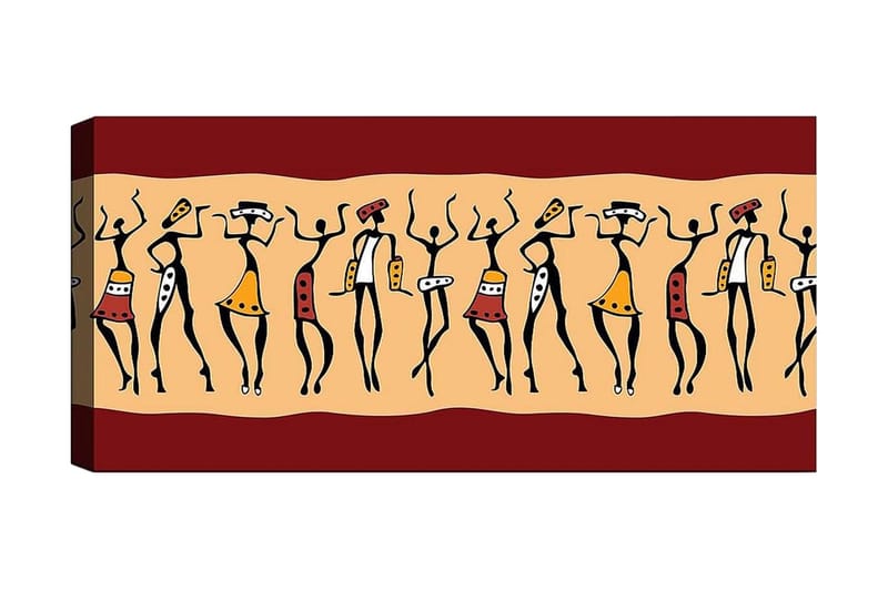 CANVASTAVLA YTY World Cultures Flerfärgad 120x50 cm - Inredning & dekor - Tavlor & konst - Canvastavla