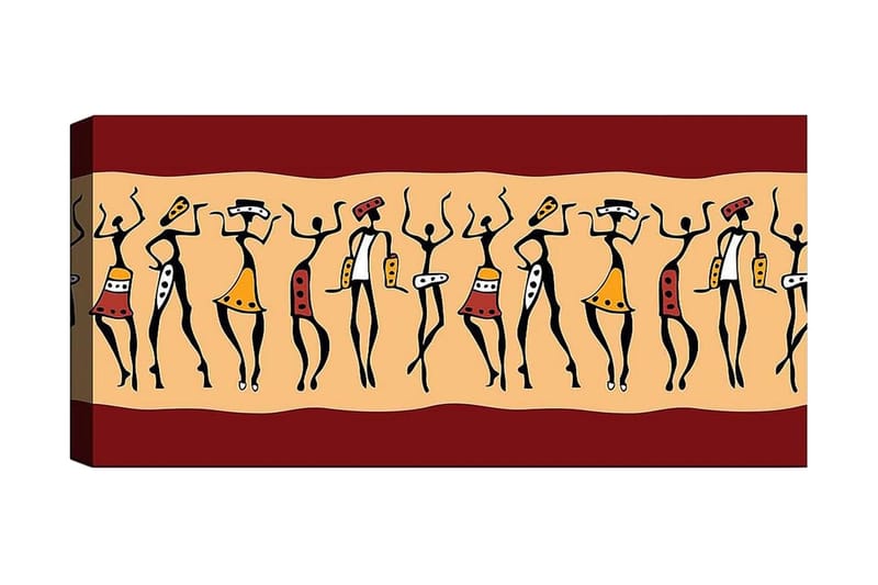 CANVASTAVLA YTY World Cultures Flerfärgad 120x50 cm - Canvastavla