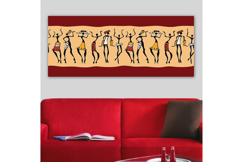 CANVASTAVLA YTY World Cultures Flerfärgad 120x50 cm - Inredning & dekor - Tavlor & konst - Canvastavla