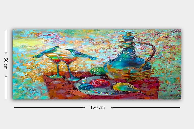 CANVASTAVLA YTY World Cultures Flerfärgad 120x50 cm - Inredning & dekor - Tavlor & konst - Canvastavla