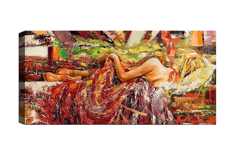 CANVASTAVLA YTY World Cultures Flerfärgad 120x50 cm - Inredning & dekor - Tavlor & konst - Canvastavla