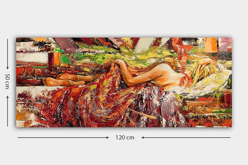 CANVASTAVLA YTY World Cultures Flerfärgad 120x50 cm - Inredning & dekor - Tavlor & konst - Canvastavla