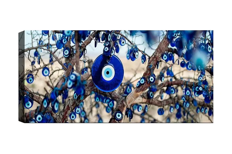 Canvastavla YTY World Cultures Flerfärgad, 120x50 cm