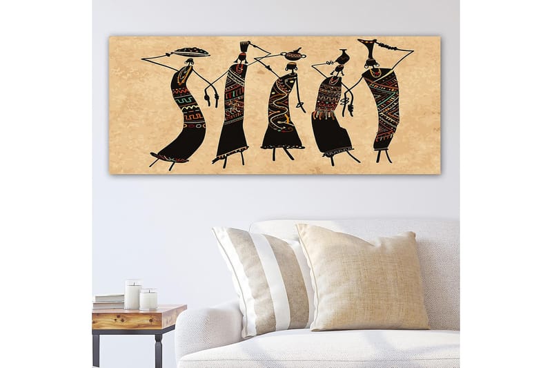 Canvastavla YTY World Cultures Flerfärgad - 120x50 cm - Inredning & dekor - Tavlor & konst - Canvastavla