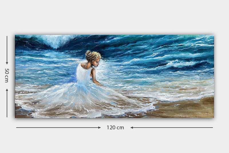 CANVASTAVLA YTY People Flerfärgad 120x50 cm - Inredning & dekor - Tavlor & konst - Canvastavla