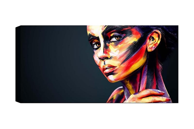 CANVASTAVLA YTY People Flerfärgad 120x50 cm - Inredning & dekor - Tavlor & konst - Canvastavla