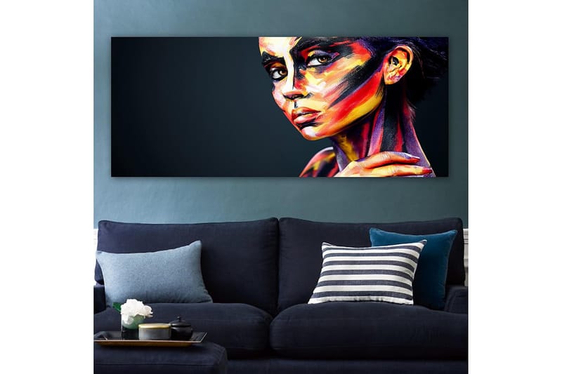 CANVASTAVLA YTY People Flerfärgad 120x50 cm - Inredning & dekor - Tavlor & konst - Canvastavla