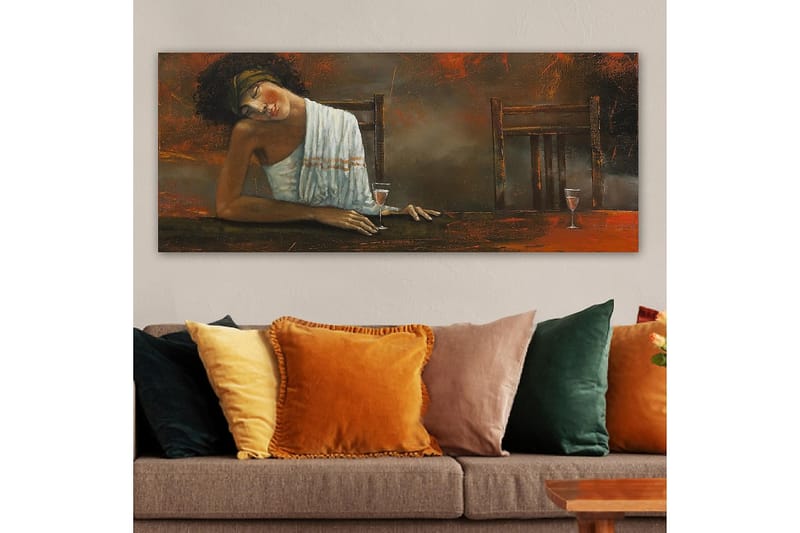 CANVASTAVLA YTY People Flerfärgad 120x50 cm - Inredning & dekor - Tavlor & konst - Canvastavla