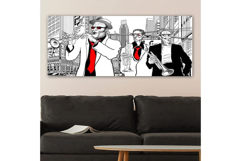 CANVASTAVLA YTY People Flerfärgad 120x50 cm - Inredning & dekor - Tavlor & konst - Canvastavla