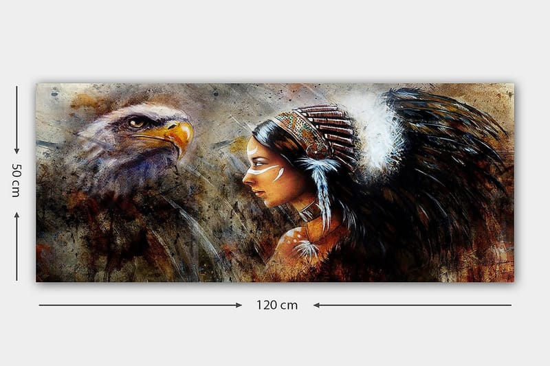 CANVASTAVLA YTY People Flerfärgad 120x50 cm - Inredning & dekor - Tavlor & konst - Canvastavla