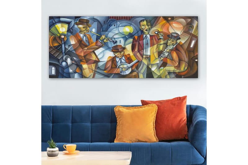 CANVASTAVLA YTY People Flerfärgad 120x50 cm - Inredning & dekor - Tavlor & konst - Canvastavla
