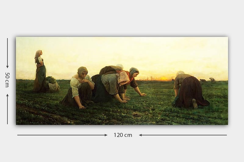 CANVASTAVLA YTY People Flerfärgad 120x50 cm - Inredning & dekor - Tavlor & konst - Canvastavla