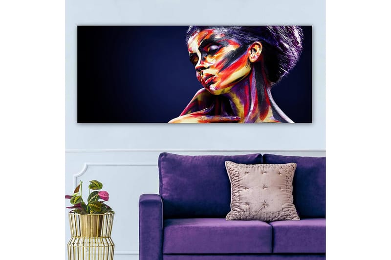 CANVASTAVLA YTY People Flerfärgad 120x50 cm - Inredning & dekor - Tavlor & konst - Canvastavla