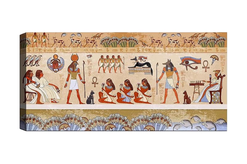 CANVASTAVLA YTY People Flerfärgad 120x50 cm - Inredning & dekor - Tavlor & konst - Canvastavla