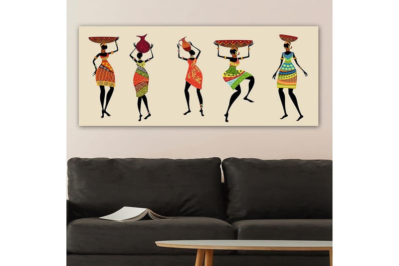 CANVASTAVLA YTY People Flerfärgad 120x50 cm - Inredning & dekor - Tavlor & konst - Canvastavla