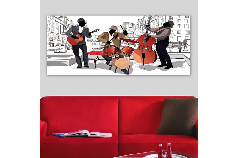 CANVASTAVLA YTY People Flerfärgad 120x50 cm - Inredning & dekor - Tavlor & konst - Canvastavla