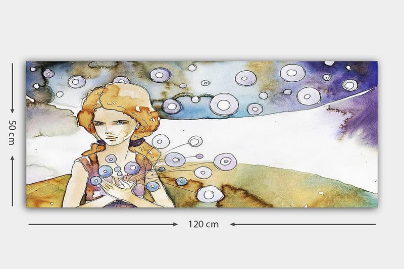 Canvastavla YTY People Flerfärgad - 120x50 cm - Inredning & dekor - Tavlor & konst - Canvastavla