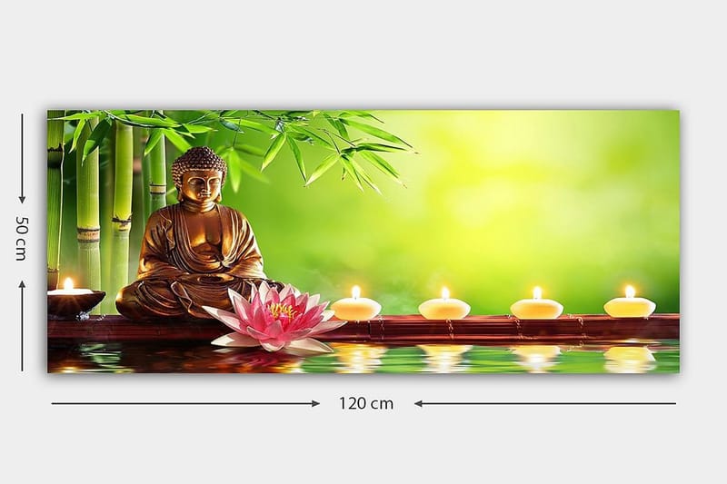 Canvastavla YTY People Flerfärgad - 120x50 cm - Inredning & dekor - Tavlor & konst - Canvastavla