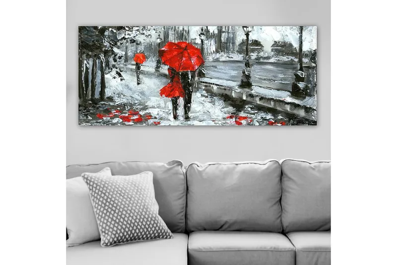 Canvastavla YTY People Flerfärgad - 120x50 cm - Inredning & dekor - Tavlor & konst - Canvastavla