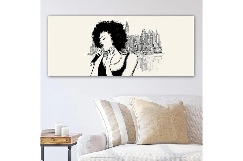 Canvastavla YTY People Flerfärgad - 120x50 cm - Inredning & dekor - Tavlor & konst - Canvastavla