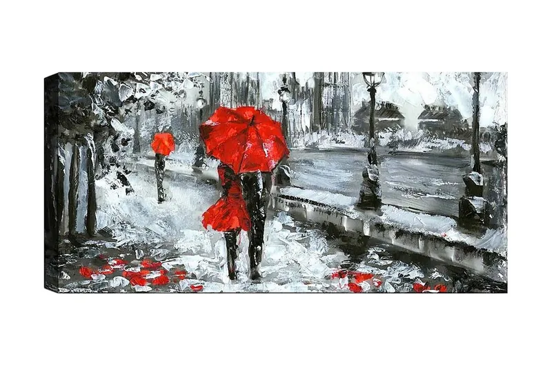 Canvastavla YTY People Flerfärgad - 120x50 cm - Inredning & dekor - Tavlor & konst - Canvastavla