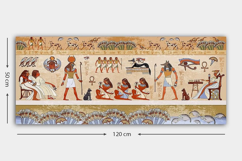 Canvastavla YTY People Flerfärgad - 120x50 cm - Inredning & dekor - Tavlor & konst - Canvastavla