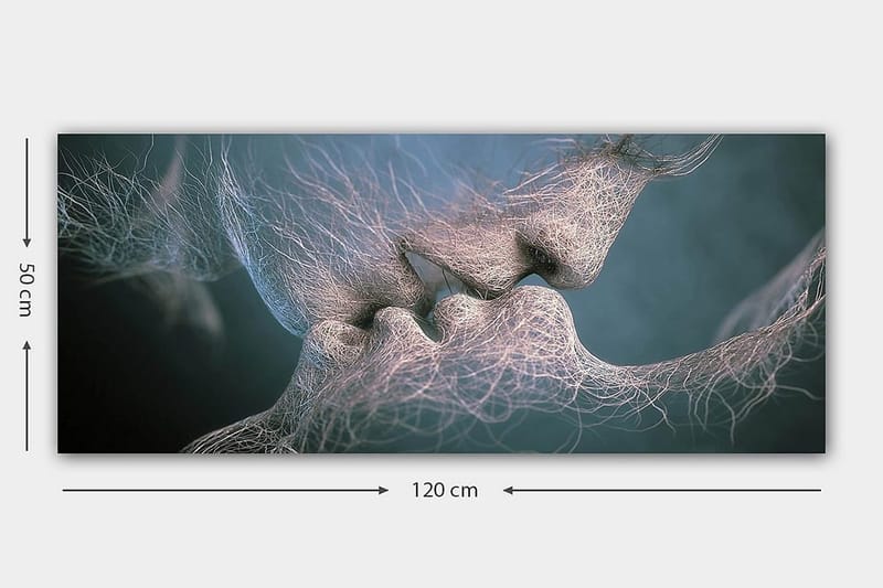 Canvastavla YTY People Flerfärgad - 120x50 cm - Inredning & dekor - Tavlor & konst - Canvastavla