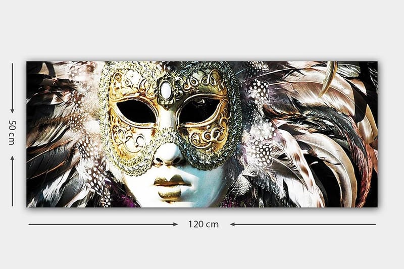 Canvastavla YTY People Flerfärgad - 120x50 cm - Inredning & dekor - Tavlor & konst - Canvastavla