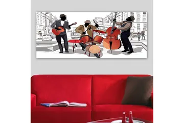 Canvastavla YTY People Flerfärgad - 120x50 cm - Inredning & dekor - Tavlor & konst - Canvastavla