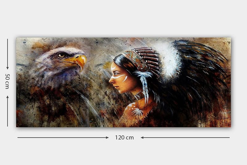 Canvastavla YTY People Flerfärgad - 120x50 cm - Inredning & dekor - Tavlor & konst - Canvastavla