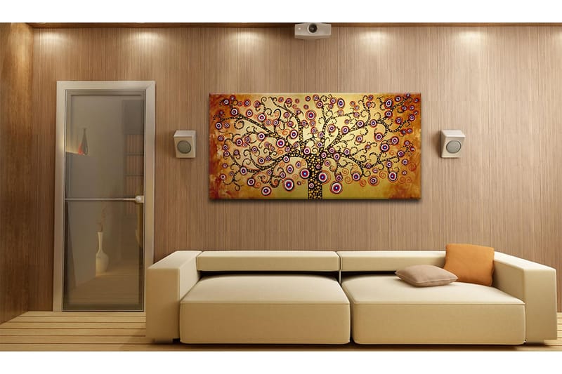 CANVASTAVLA Påfågel träd  120x60 cm - Artgeist sp. z o. o. - Inredning & dekor - Tavlor & konst - Canvastavla