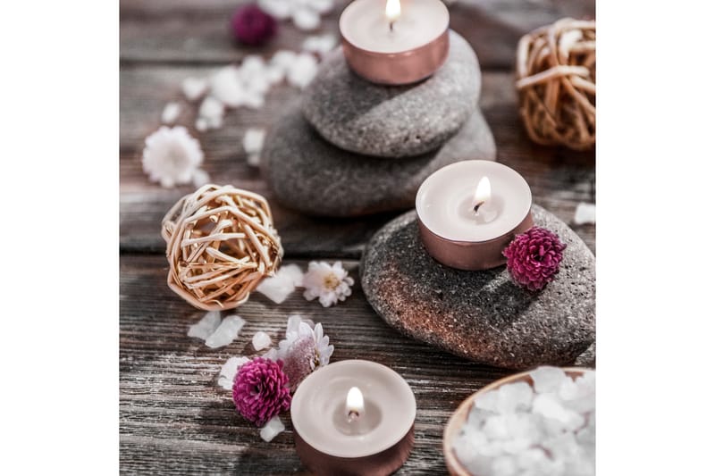 CANVASTAVLA Pink Flowers - Inredning & dekor - Tavlor & konst - Canvastavla