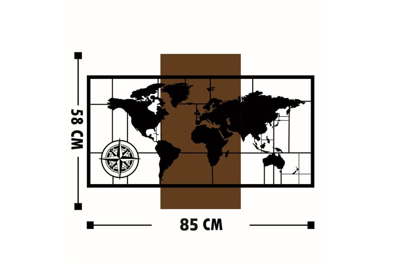 Dekoration Trätavlor - Inredning & dekor - Tavlor & konst - Canvastavla