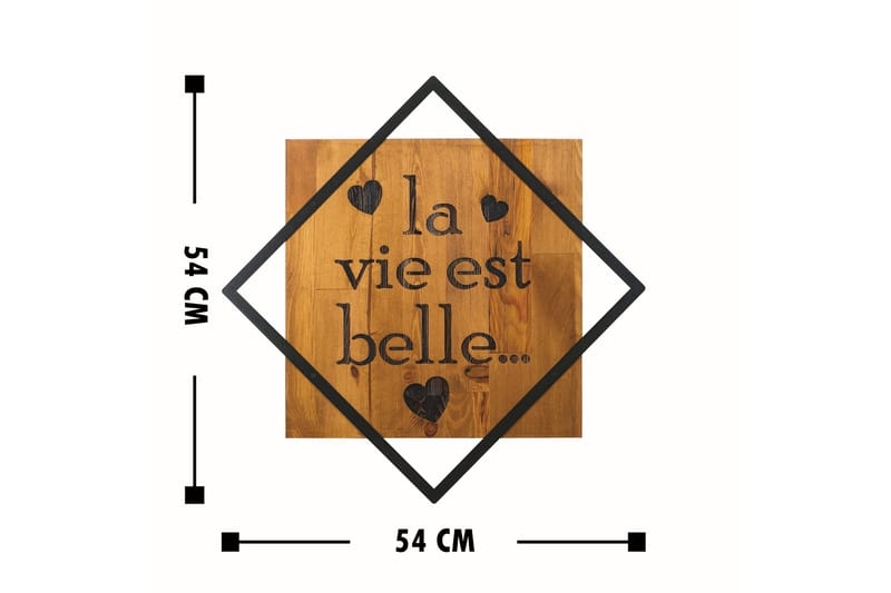 Dekoration Trätavlor - Inredning & dekor - Tavlor & konst - Canvastavla