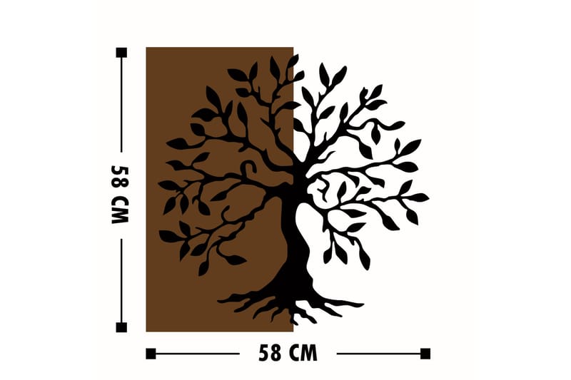 Dekoration Trätavlor - Inredning & dekor - Tavlor & konst - Canvastavla