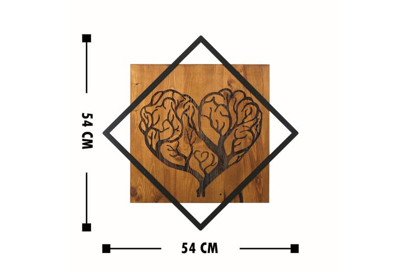 Dekoration Trätavlor - Inredning & dekor - Tavlor & konst - Canvastavla