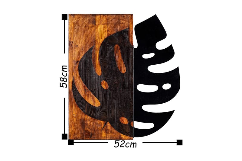 Dekoration Trätavlor - Inredning & dekor - Tavlor & konst - Canvastavla