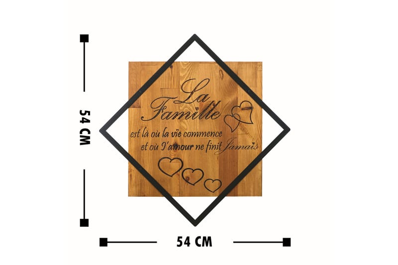 Dekoration Trätavlor - Inredning & dekor - Tavlor & konst - Canvastavla